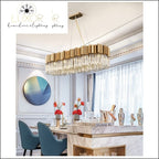 chandeliers Alice Rectangle Crystal Chandelier - Luxor Home Decor & Lighting
