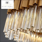 chandeliers Alice Rectangle Crystal Chandelier - Luxor Home Decor & Lighting