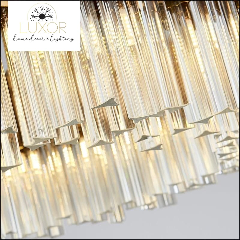 chandeliers Alice Round Crystal Chandelier - Luxor Home Decor & Lighting