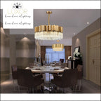 chandeliers Alice Round Crystal Chandelier - Luxor Home Decor & Lighting