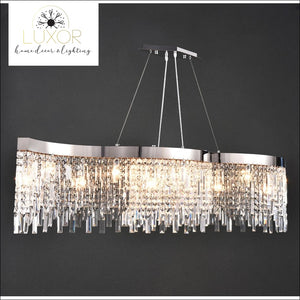 Aly Modern Crystal Chandelier - chandeliers