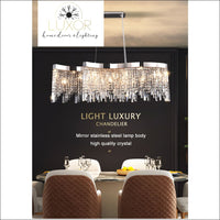 Aly Modern Crystal Chandelier - chandeliers