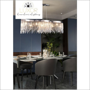 Aly Modern Crystal Chandelier - chandeliers