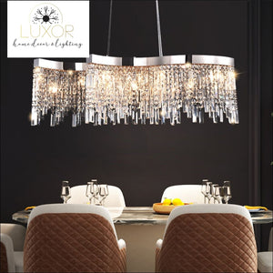 Aly Modern Crystal Chandelier - chandeliers