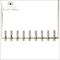 chandeliers American Loft Retro Candelabra Chandelier - Luxor Home Decor & Lighting