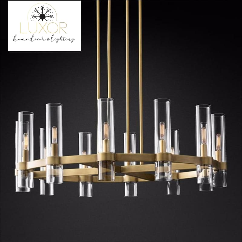 chandeliers American Loft Retro Candelabra Chandelier - Luxor Home Decor & Lighting