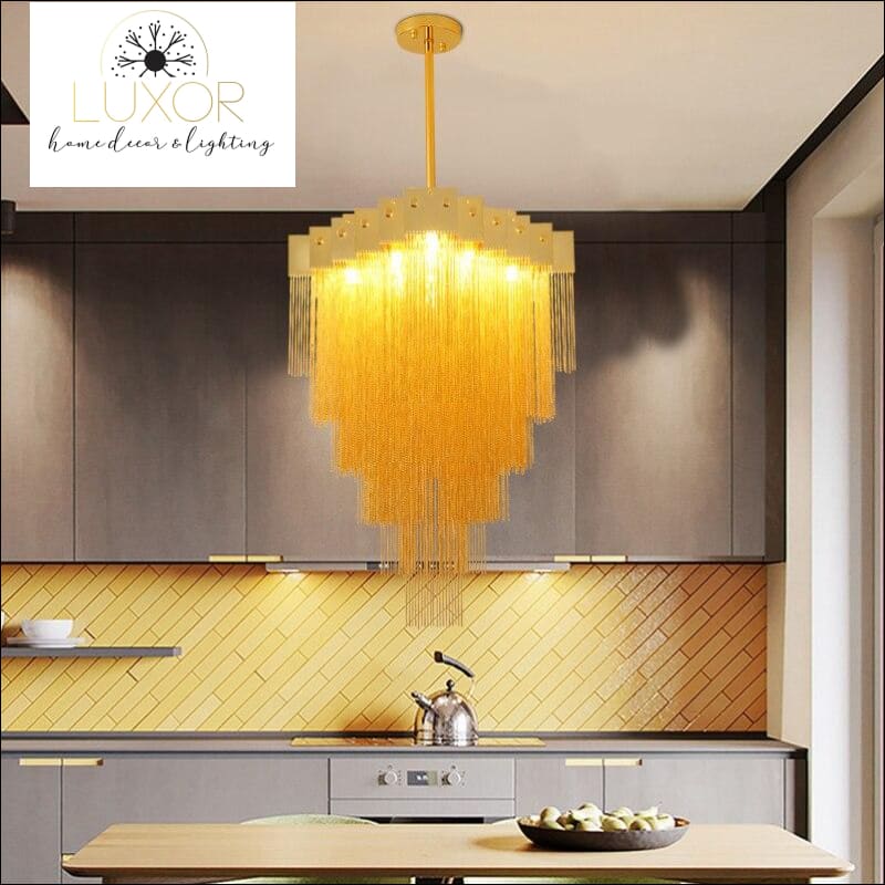 chandeliers Aminda Chain Chandelier - Luxor Home Decor & Lighting