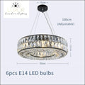 pendant lighting Analise Black Crystal Pendant - Luxor Home Decor & Lighting