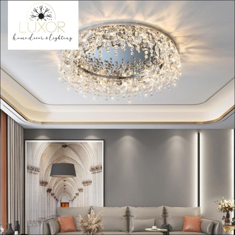 Analise Crystal Ceiling Light - ceiling lighting