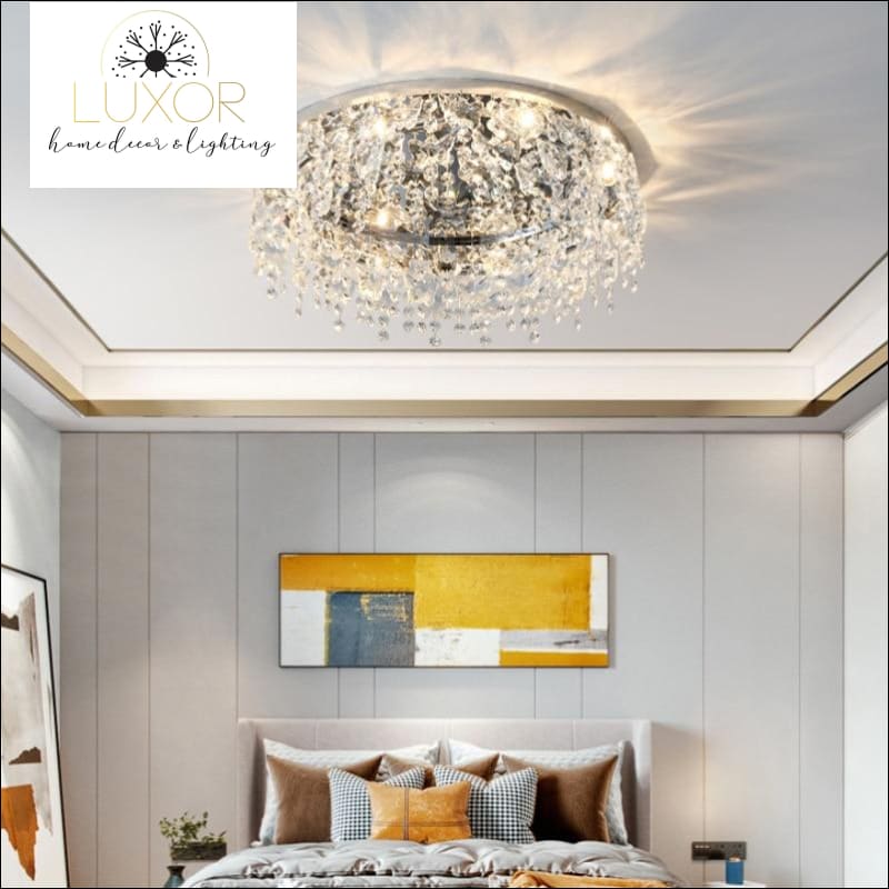 Analise Crystal Ceiling Light - ceiling lighting