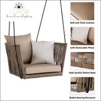 Analy Modern Outdoor Hanging Chair - Outdoor Seating