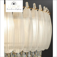 Angel Feather Crystal Chandelier - chandeliers