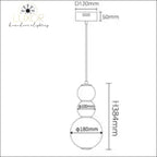 pendant lighting Ani Nordic Pendant Light - Luxor Home Decor & Lighting