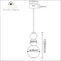 pendant lighting Ani Nordic Pendant Light - Luxor Home Decor & Lighting