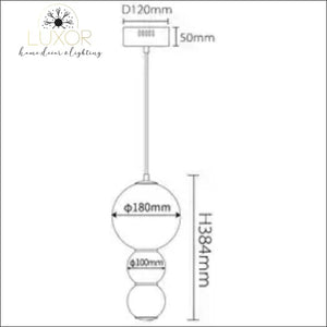pendant lighting Ani Nordic Pendant Light - Luxor Home Decor & Lighting