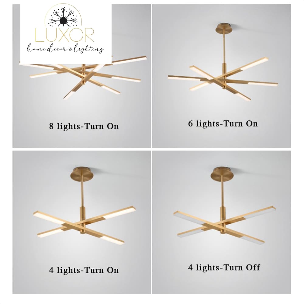 chandeliers Anili Modern Lamp - Luxor Home Decor & Lighting