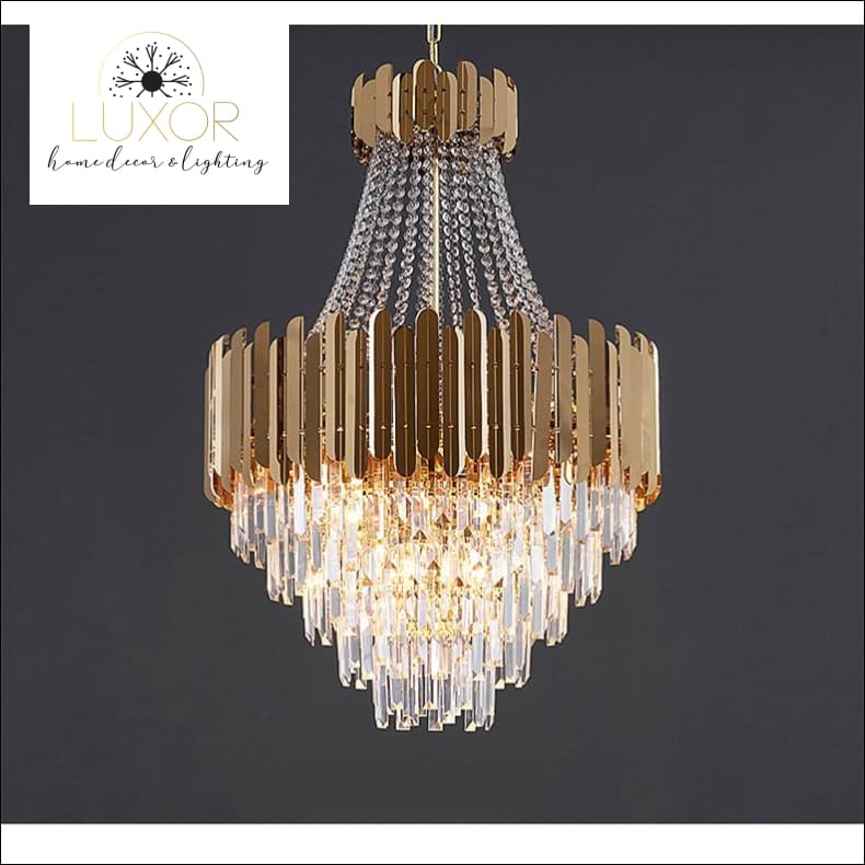 chandeliers Arca Grande Crystal Chandelier - Luxor Home Decor & Lighting