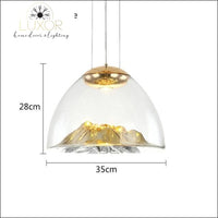 pendant lighting Arina Art Deco Pendant - Luxor Home Decor & Lighting