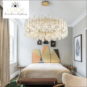 chandeliers Arlinise Crystal Chandelier - Luxor Home Decor & Lighting