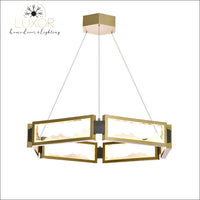 pendant lighting Arlisi Crystal Circular Pendant - Luxor Home Decor & Lighting