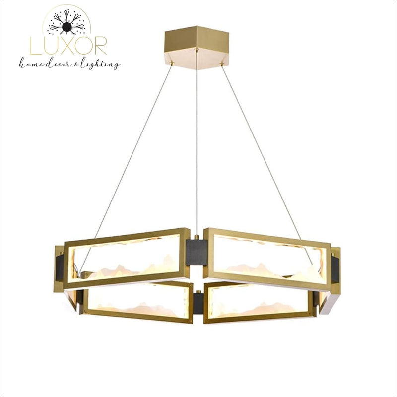 pendant lighting Arlisi Crystal Circular Pendant - Luxor Home Decor & Lighting