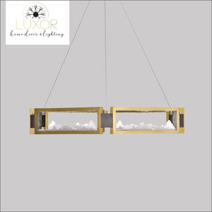 pendant lighting Arlisi Crystal Circular Pendant - Luxor Home Decor & Lighting