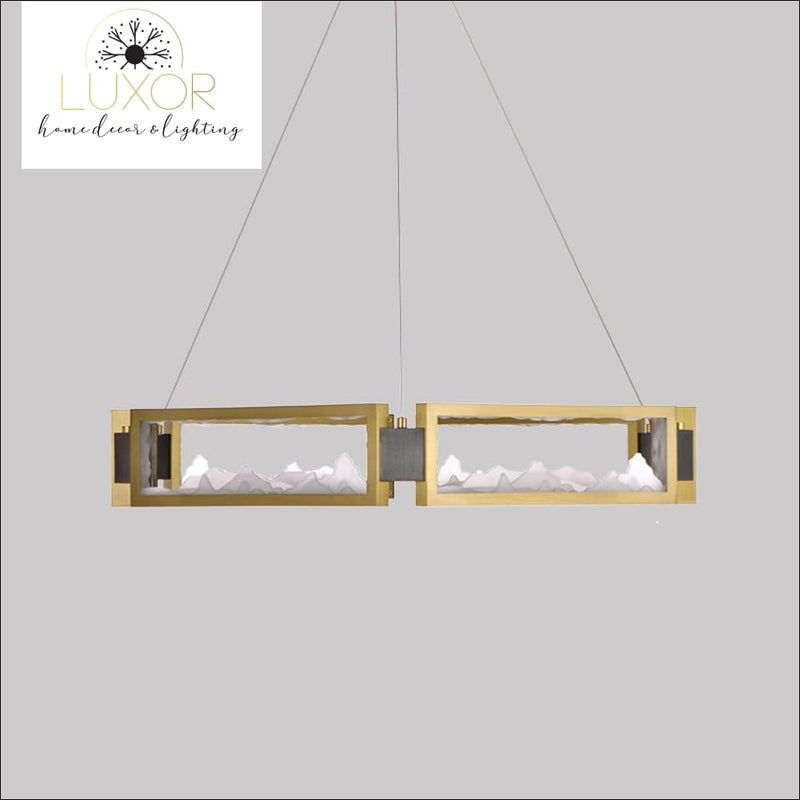 pendant lighting Arlisi Crystal Circular Pendant - Luxor Home Decor & Lighting