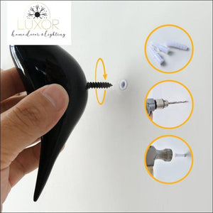 wall decor Art Bird Hooks - Luxor Home Decor & Lighting