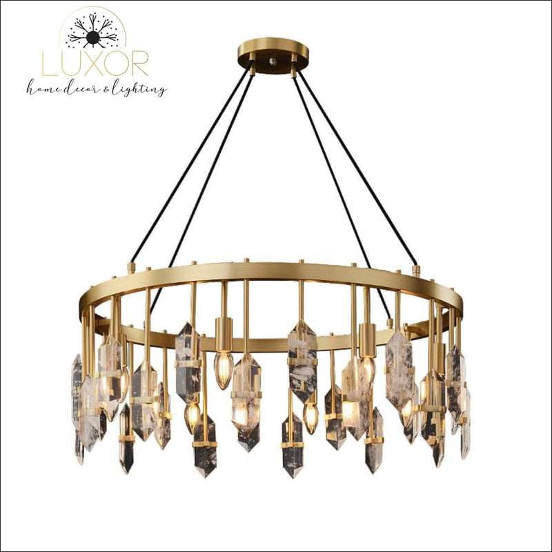 chandelier Artsy Marble Chandelier - Luxor Home Decor & Lighting