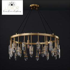 chandelier Artsy Marble Chandelier - Luxor Home Decor & Lighting