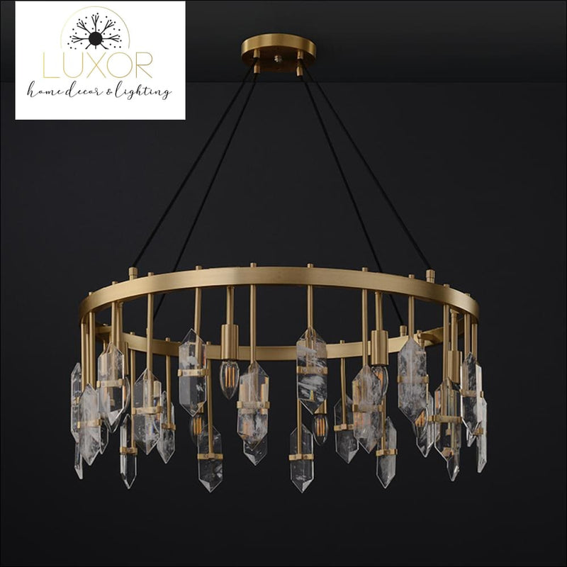 chandelier Artsy Marble Chandelier - Luxor Home Decor & Lighting