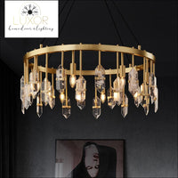 chandelier Artsy Marble Chandelier - Luxor Home Decor & Lighting