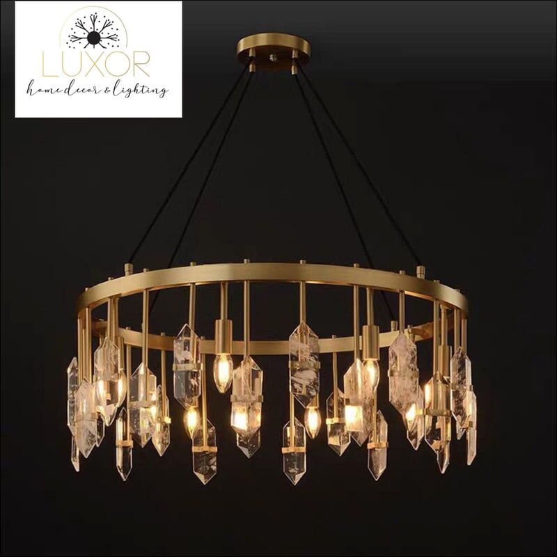 chandelier Artsy Marble Chandelier - Luxor Home Decor & Lighting