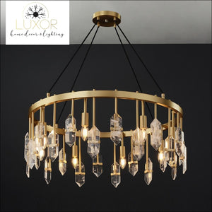 chandelier Artsy Marble Chandelier - Luxor Home Decor & Lighting