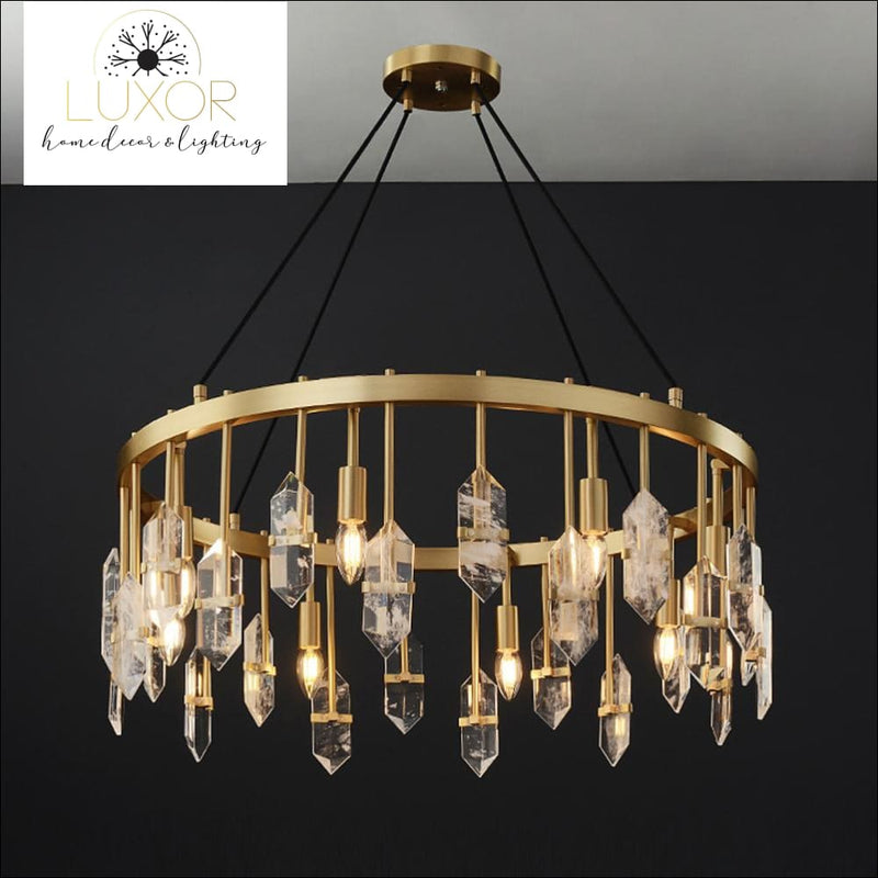 chandelier Artsy Marble Chandelier - Luxor Home Decor & Lighting