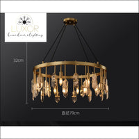 chandelier Artsy Marble Chandelier - Luxor Home Decor & Lighting