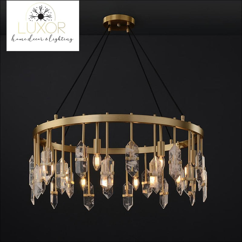 chandelier Artsy Marble Chandelier - Luxor Home Decor & Lighting