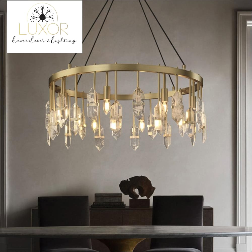 chandelier Artsy Marble Chandelier - Luxor Home Decor & Lighting