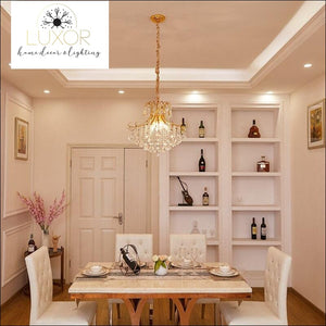 pendant lighting Ashley Crystal Pendant - Luxor Home Decor & Lighting