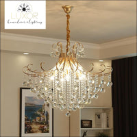 pendant lighting Ashley Crystal Pendant - Luxor Home Decor & Lighting