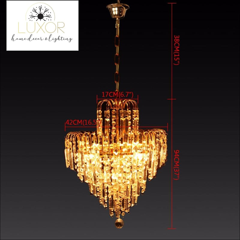 pendant lighting Astor Crystal Pendant - Luxor Home Decor & Lighting