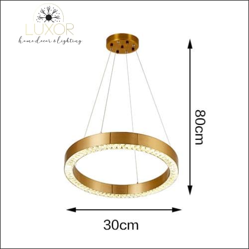 pendant lighting Astory Circular Diamond Pendant - Luxor Home Decor & Lighting