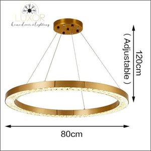 pendant lighting Astory Circular Diamond Pendant - Luxor Home Decor & Lighting