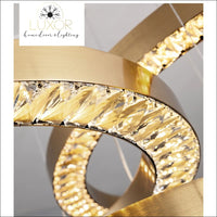 pendant lighting Astory Circular Diamond Pendant - Luxor Home Decor & Lighting