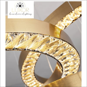 pendant lighting Astory Circular Diamond Pendant - Luxor Home Decor & Lighting