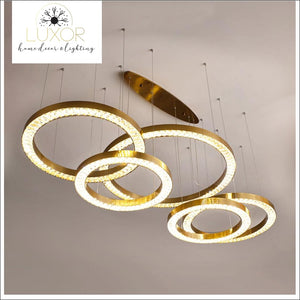 pendant lighting Astory Circular Diamond Pendant - Luxor Home Decor & Lighting