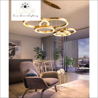 pendant lighting Astory Circular Diamond Pendant - Luxor Home Decor & Lighting