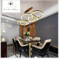 pendant lighting Astory Circular Diamond Pendant - Luxor Home Decor & Lighting