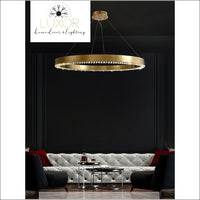 Astrid Gold Chandelier - chandeliers