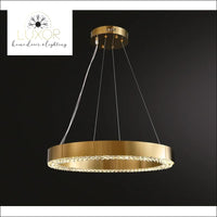 Astrid Gold Chandelier - chandeliers